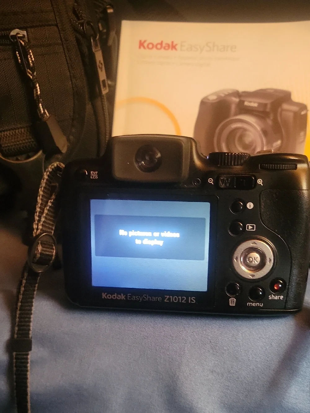 Kodak Black Compact Camera with Black Carrying Case and Charger